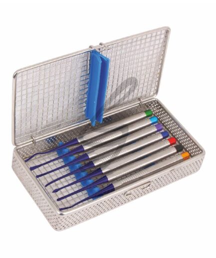 Luxation Set (blau titanbeschichtet)