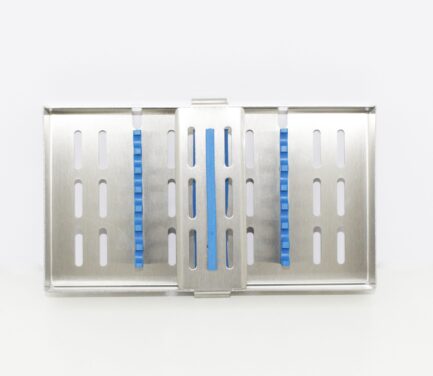 Waschtray, for 5 Inst, Steri Tray mit Abnehmbarer Clip